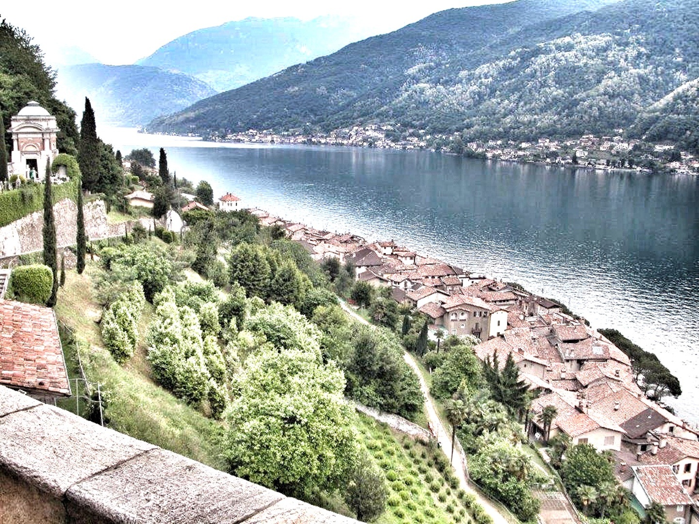 Tessin.ch: Morcote – Perle am Luganersee in 6922 Morcote 